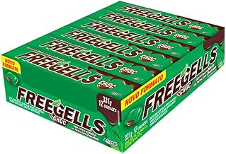 Freegells Drops Chocolate com Menta c/12 - Riclan