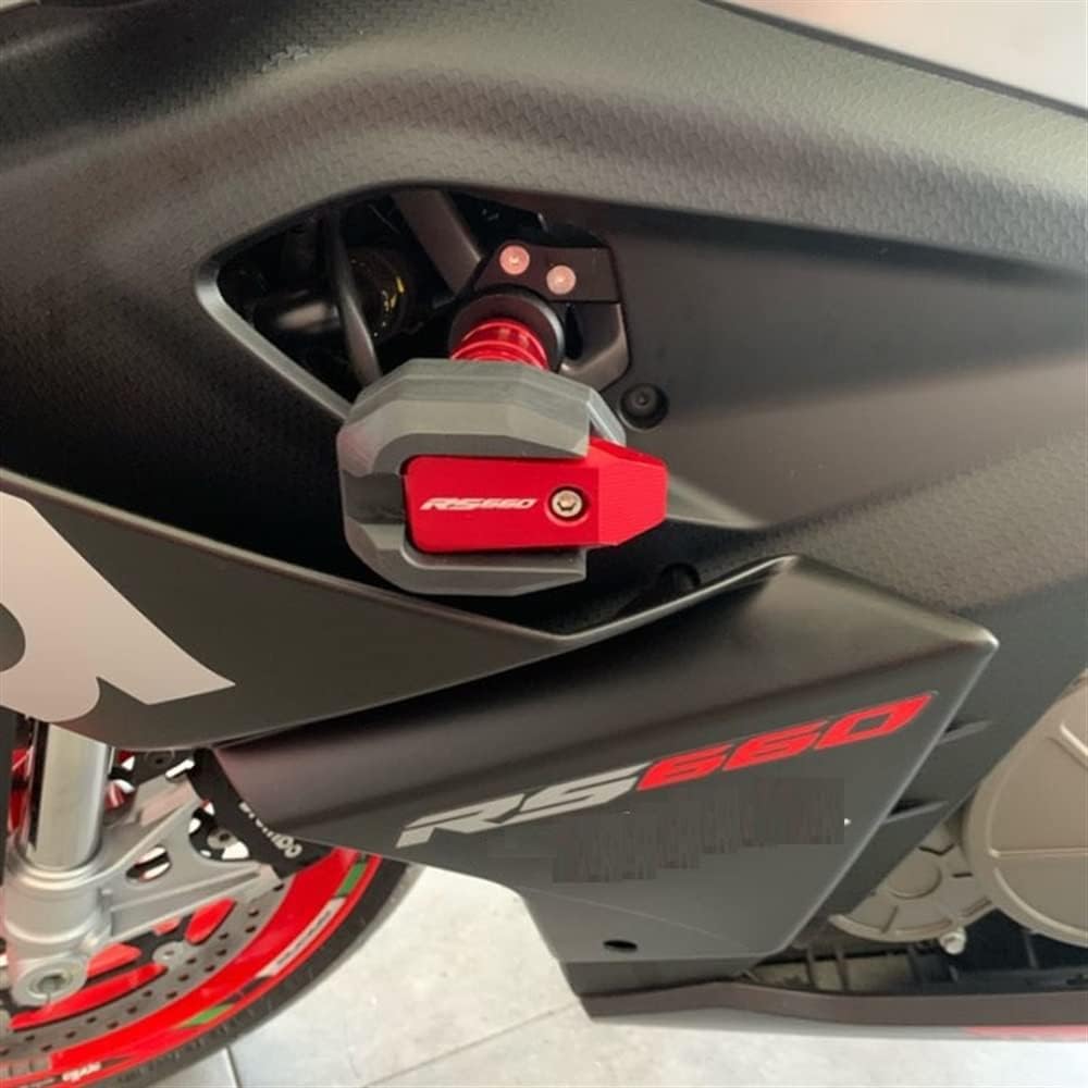 for Aprilia RS660 2020 2021 2022 Rs660 Motorcycle Falling Protection Frame Slider Fairing Guard Anti Crash Pad Protector RS660 (Color : Green)