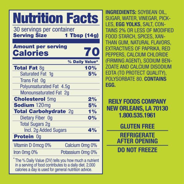 Image of Blue Plate Mayonnaise Sandwich Spread, 15 Fl Oz Jar (Pack of 1)