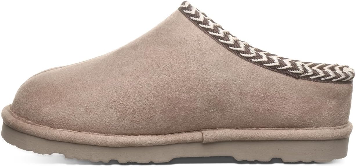 BEARPAW Women's Tabitha Vegan Mushroom Size 6 | Women's Slippers | Women's Shoes | Comfortable & Light-Weight - Image 2