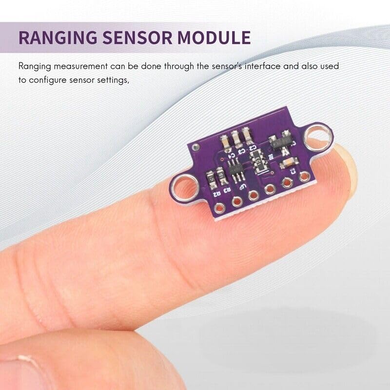 2Pcs VL53L0X Time-of-Flight ToF Ranging Sensor 940Nm GY-VL53L0XV2 Distance6128