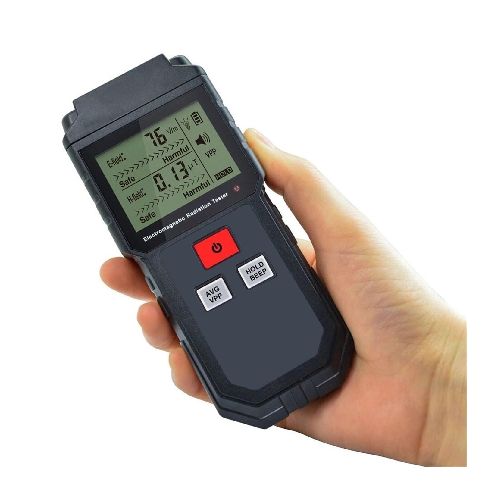 ET825 ręczny cyfrowy Tester promieniowania elektromagnetycznego elektryczny miernik pola magnetycznego EMF do domowego telefonu komórkowego elektroniczny Dla domu