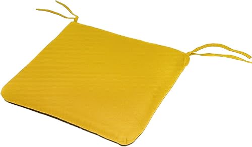Miniatura 10 de Comfort Classics Juego de 4 cojines Sunbrella de 20 pulgadas de ancho x 18 pulgadas de profundidad x 2 pulgadas de alto para exteriores, estilo