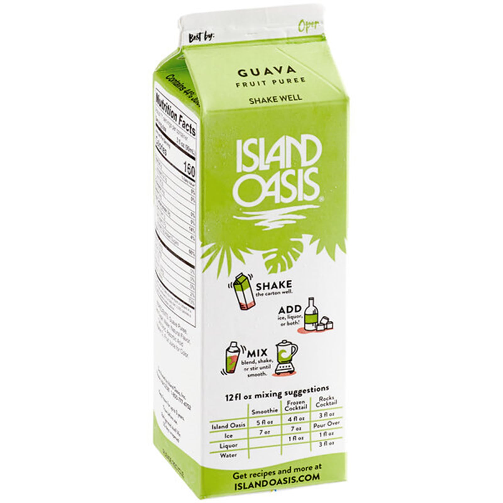 Amazon.com: Guava Frozen Beverage Mix 32 fl. oz. - 12 Pieces WS