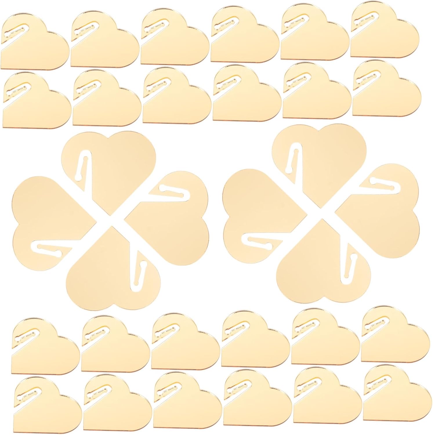 50pcs Delicate Wine Glasses Drink Markers Drink Tags Christmas Markers for Home Bar Restaurant