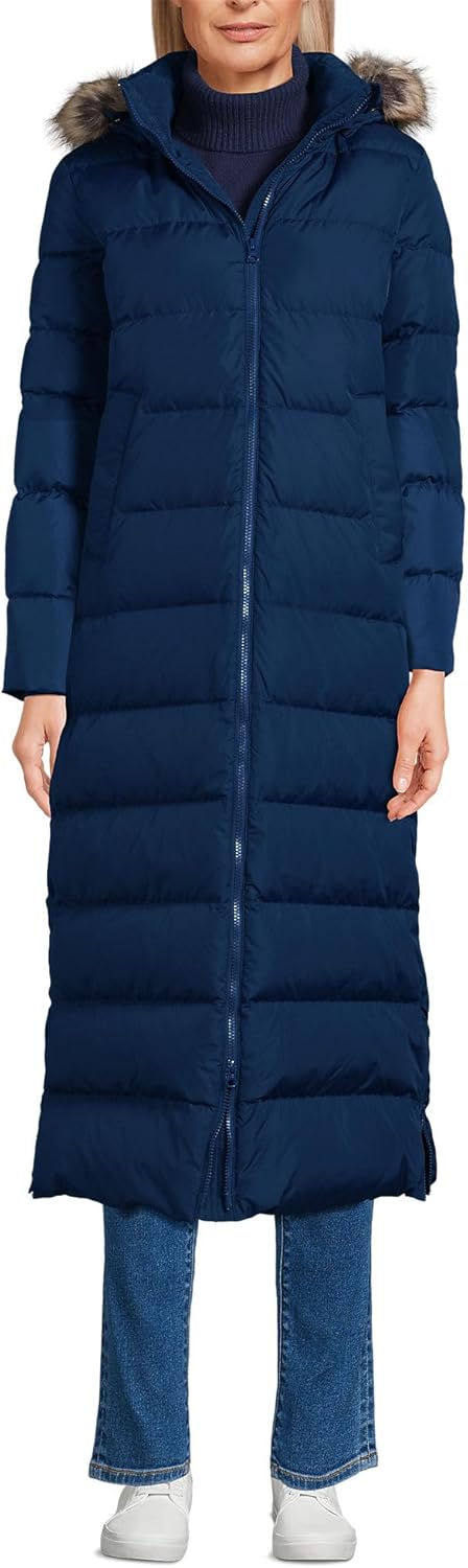 Lands' End Women's Down Maxi Winter Coat