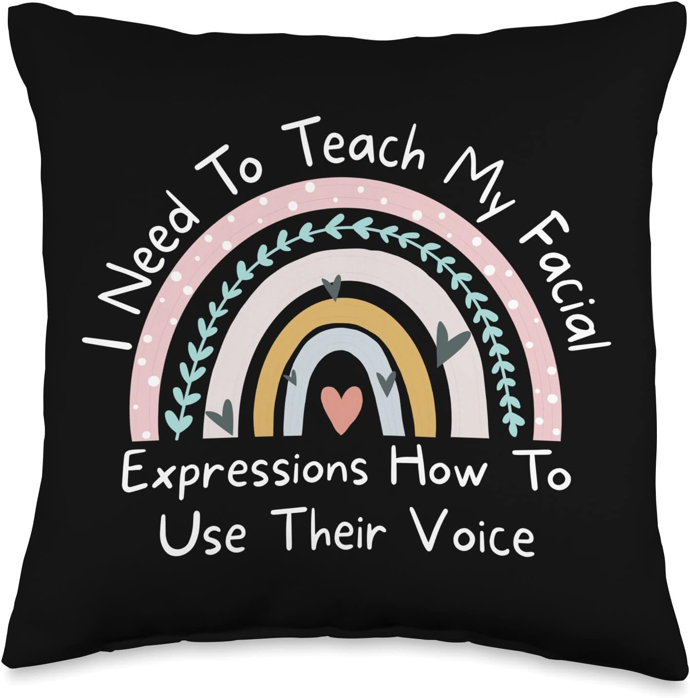 Amazon.com: I Need To Teach My Facial Expressions Rainbow Tee I Need to ...