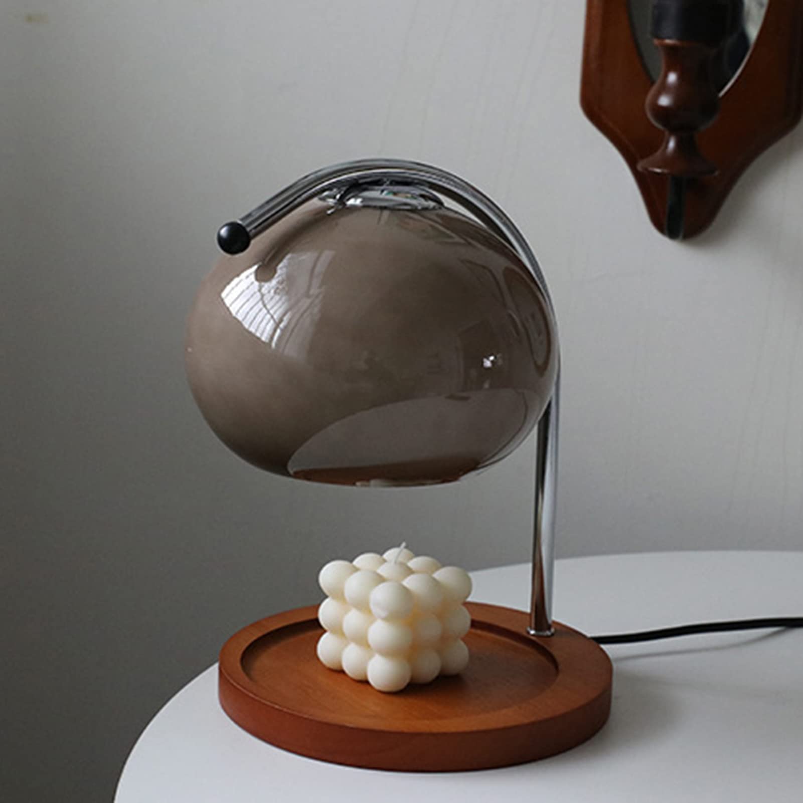 Lampe chauffe-bougie à intensité variable, de Noël ou d'anniversaire pour femmes et mères, de pendaison de crémaillère pour les nouvelles maisons, décoration de bougies (2)