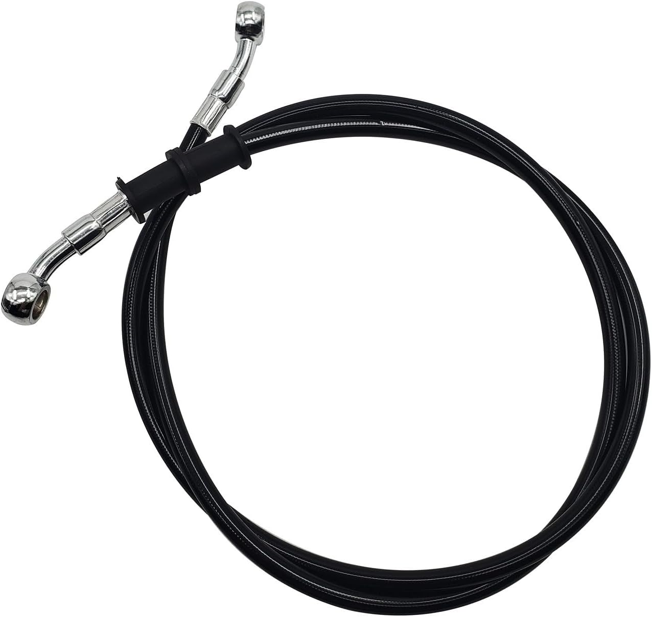 Brake Hose Hydraulic Line Cable 10mm Banjo for Suzuki for Motorcycle Scooter Universal Braided Cable 40mm-1400mm Motorcycle Oil Hoses Line Pipe