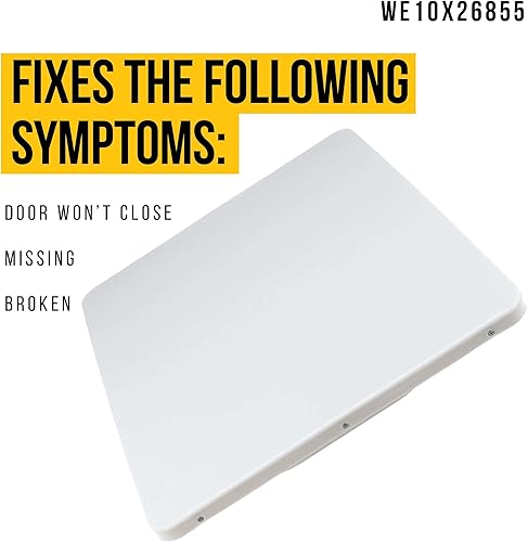 Miniatura 3 de WE10X26855 - Conjunto de puerta compatible con secador de punto de acceso eléctrico general, sustituye a AP6279415 4587556 PS12342940 WE10X24557