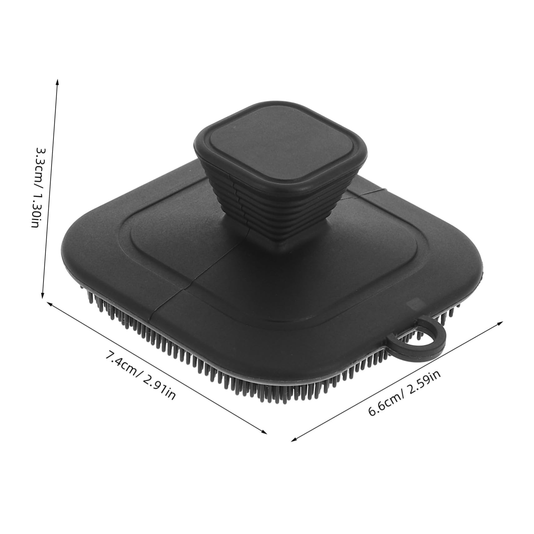 OUNONA Face Scrubber Silicone Brush Gentle Exfoliating Tool for Skin Care Portable Massage Brush for Men and Women Deep Cleaning Vitality Improvement