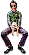 Car Dashboard Small Joker Figurine | Bold Masked Villain Idol | Premium Resin Decorative Showpiece for Car, Home & Office | Anti-Slip Base | Cinematic Interior Styling Accessory