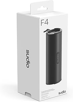 Amazon.co.jp: SUDIO F4 (ブラック) ワイヤレススピーカー (Bluetooth5