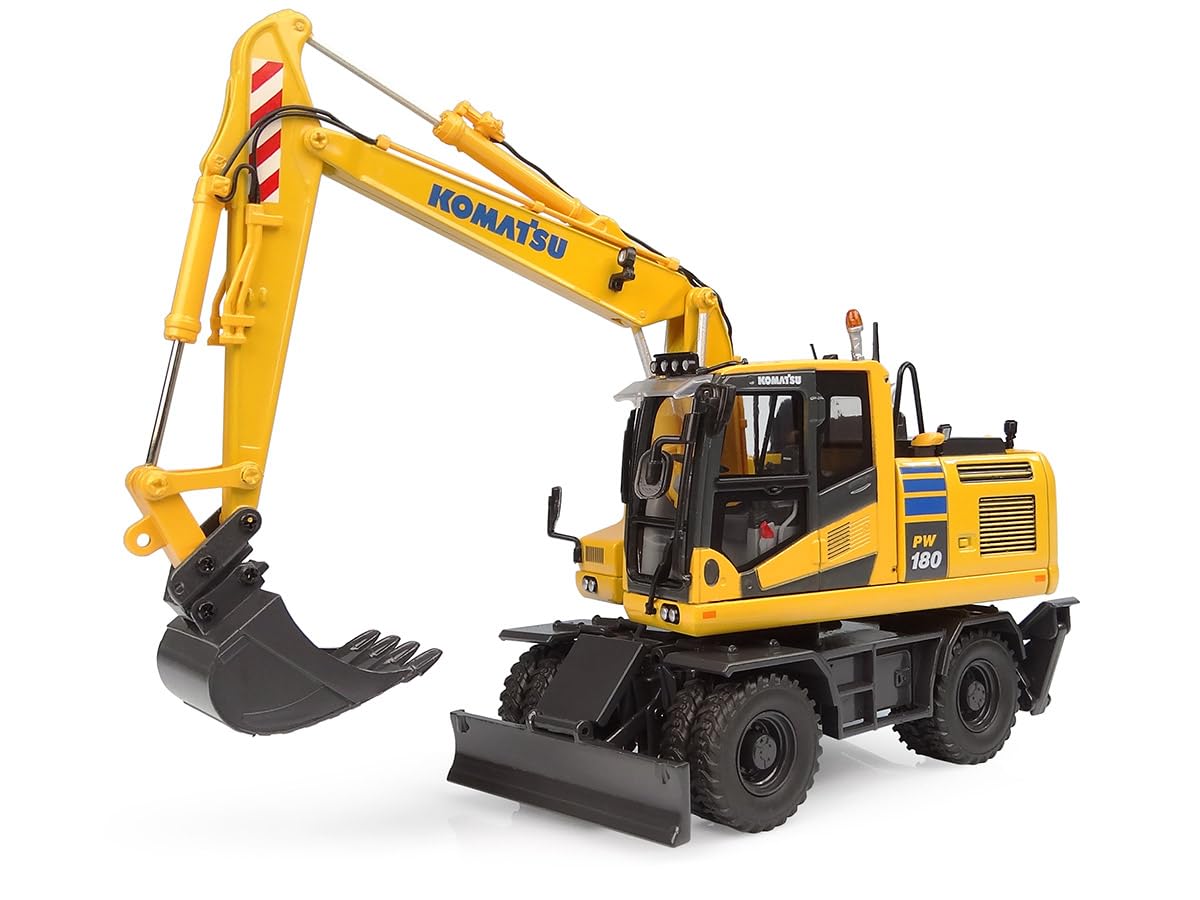 Amazon.com: Universal Hobbies Komatsu PW180-11 Hydraulic Wheeled