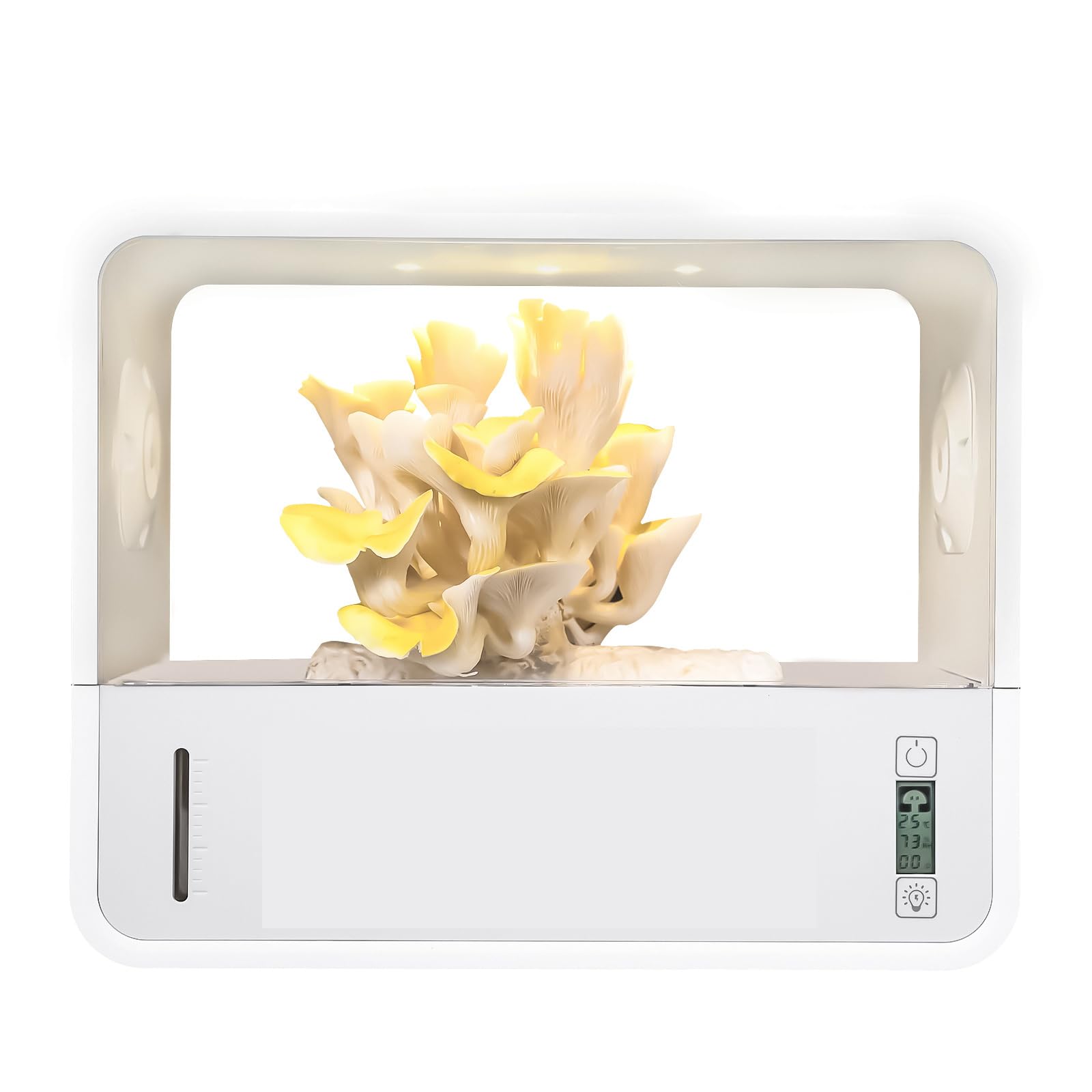 ERICAT Mushroom Grow Box, Mushroom Still Growing Kit with Touch Control, Three-color Adjustment And Adjustable Temperature & Humidity, 1-touch Planting and Easy To Carry, for Mushroom Growers