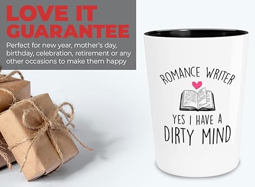 Miniatura 10 de Flairy Land Vaso de chupito para profesor de arte, 1.5 onzas, es un buen día para hacer arte, pintores, escultura, artistas, manualidades, regalos,