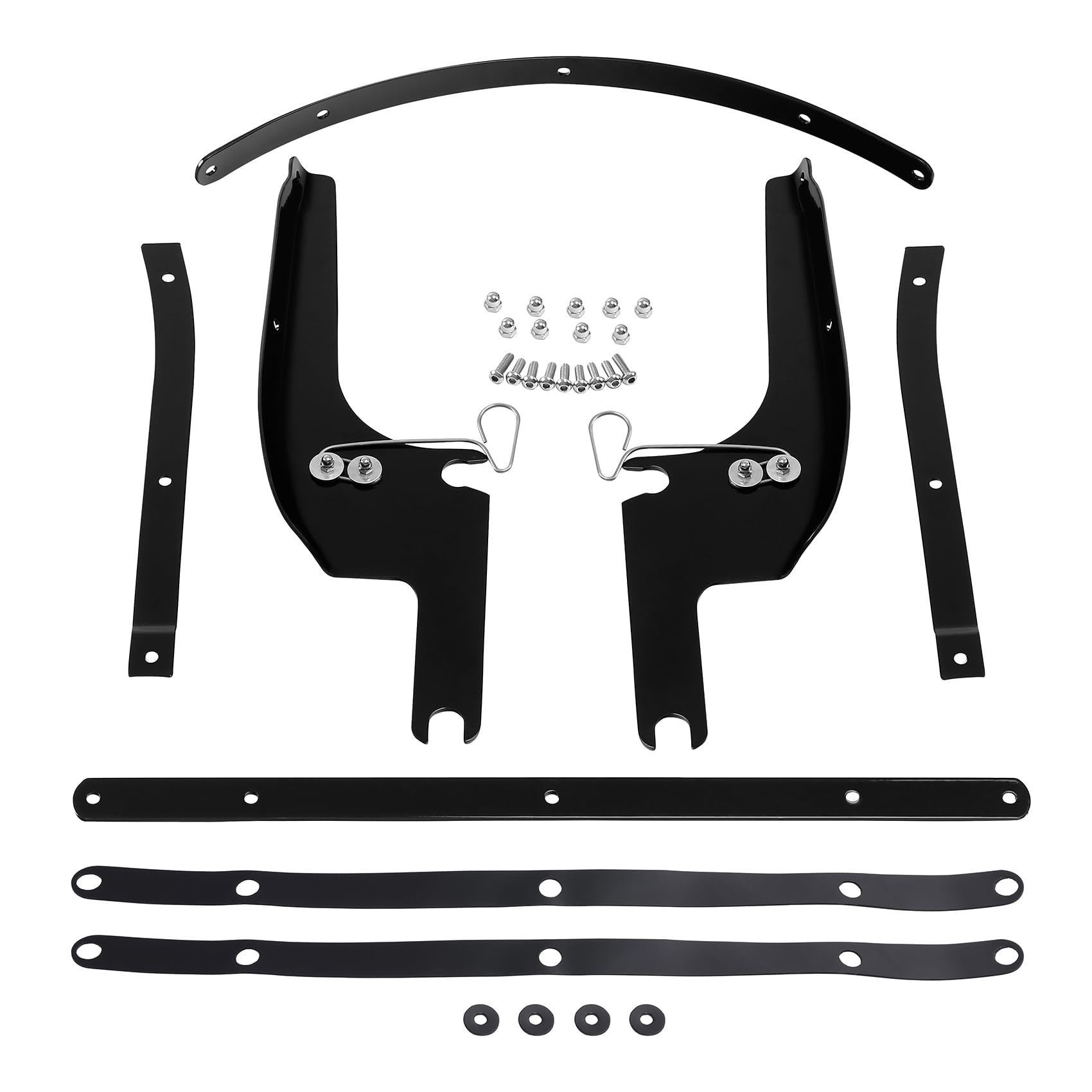 TCMT Parabrezza adatto per Harley Road King FLHR 1995-2022 FLHRXS 2017-2025 Custom FLHRS 2004-2007 Classic FLHRC 2007-2013