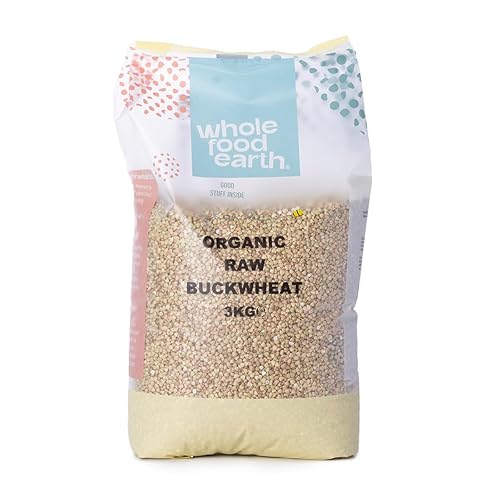 Wholefood Earth Organic Buckwheat – 3 kg | GMO Free