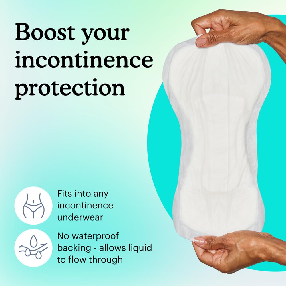Because Las almohadillas de refuerzo Overnight se adaptan a todos los pañales para adultos, ayudan a mantener tu pañal de adulto activo toda la noche, añade 4 tazas a la ropa interior de incontinencia