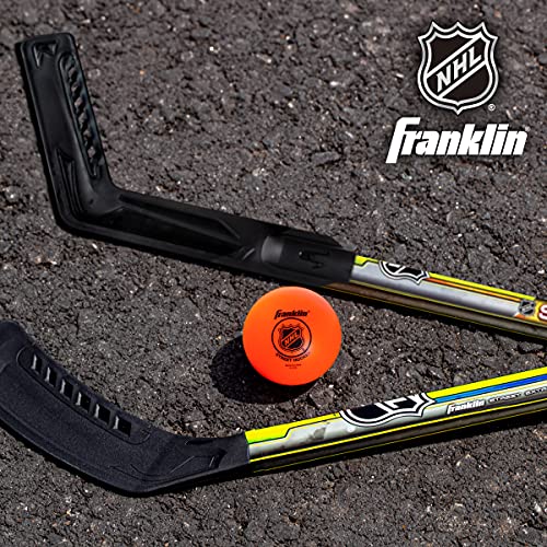 Franklin Sports 36" Nhl Hockey Goal With 2 Sticks - Youth Hockey Goal And Stick Set - Official Nhl Product #TOP6