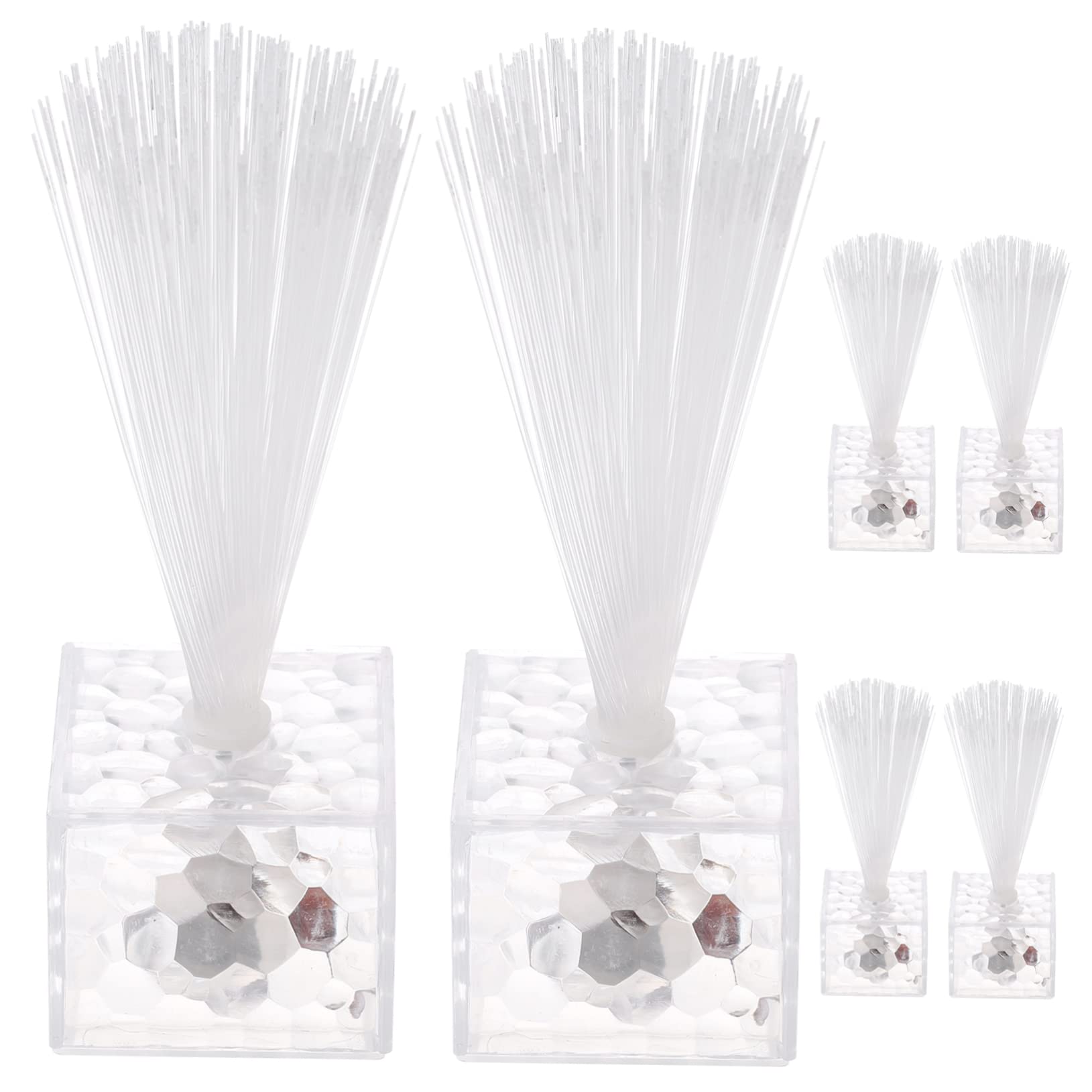 Artibetter 6pcs Fiber Optic Lamps for Parties Battery Powered Glow Sticks Centerpieces for Weddings Events Material Eye-catching Decor for Holiday Birthday Celebrations