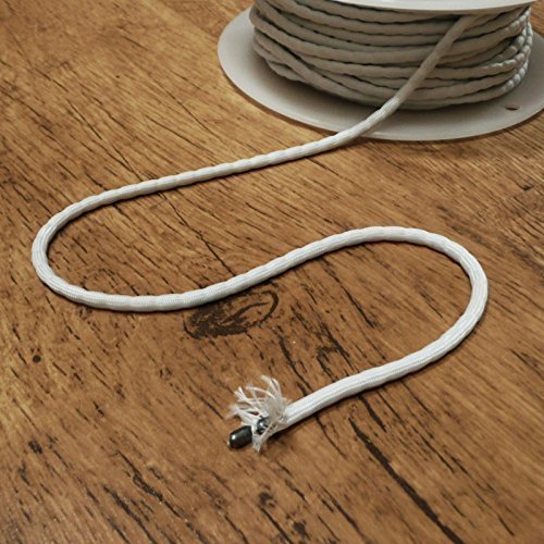 Continous 50g per metre lead weight tape for curtain making, helps to hang curtains well - by the m