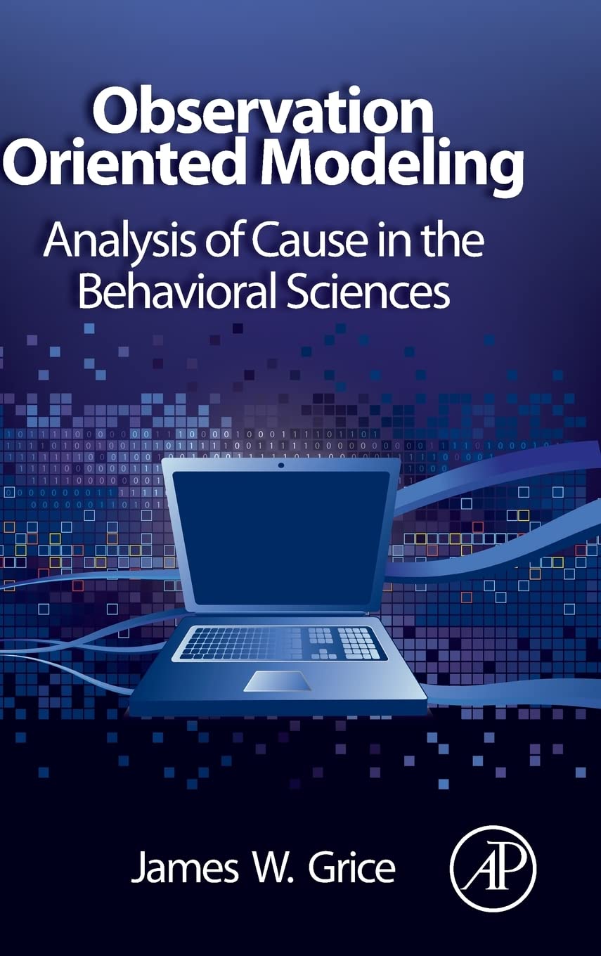 Observation Oriented Modeling - 9780123851949
