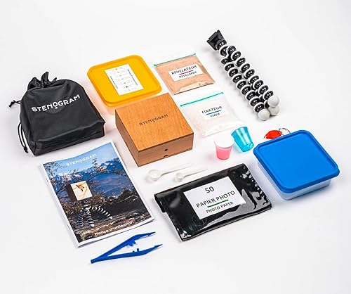 STENOGRAM Classic - Kit de Photographie sténopé - 50 recharges incluses