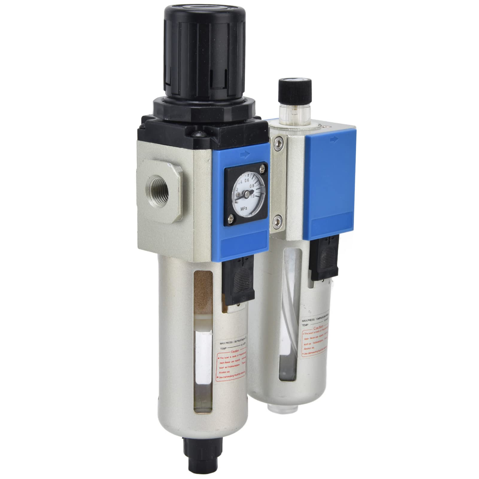 Tbest COMBOSE LUBRATORE TBest, Regolatore di Pressione del Filtro del Flusso del Compressore dell'aria Combinazione Lubritaria (GFC300-15)
