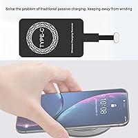 Vista 3 de Wireless Charging Adapter Electronic Components Type-C 5W Slim Receiver Adapter Wireless Charging Receiver for Fast, Efficient, and Safe