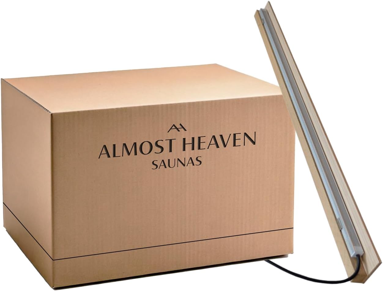 Almost Heaven Saunas Light Bar Set 30", Placed on Sauna Bench or Wall, Sauna Accessories for Traditional & Infrared Saunas, Waterproof Power Supply, 10,000 Hours of Lighting (30" - RGB Color Changing)