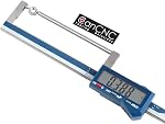 CanCNC Étalonnage électronique de l'écarteur du rotor de frein 0-80mm IP54, 2818-1030:0-3.2 in/0-80mm Portée, 0.0005 in/0.01mm Précision, pouce/métrique/fraction, maintien, corps inoxydable