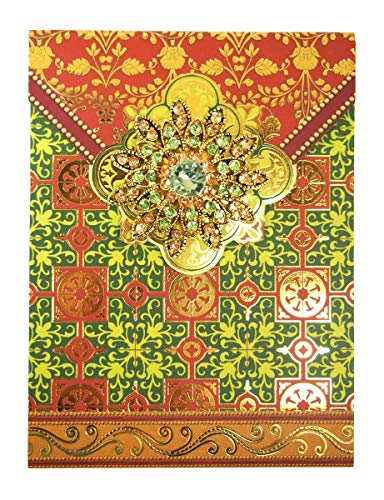 Bloc-notes avec broche Punch Studio finitions dorées de luxe