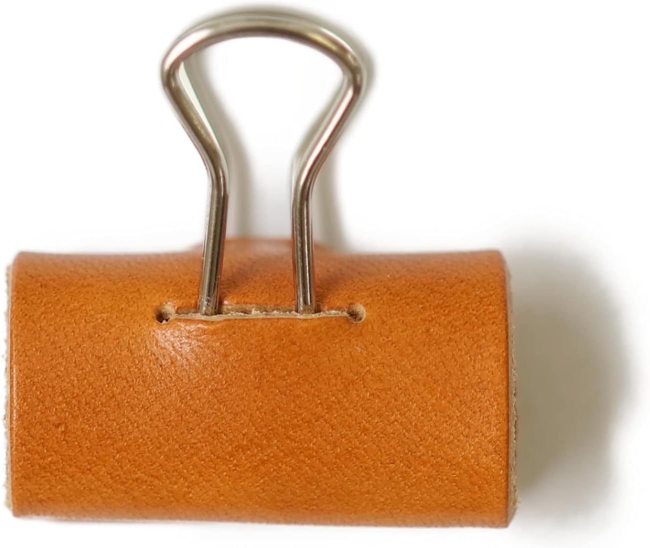 ダブルクリップ かわいい レザー 本革 挟むものが傷つきにくい おしゃれ 文房具 国産 Faz Co