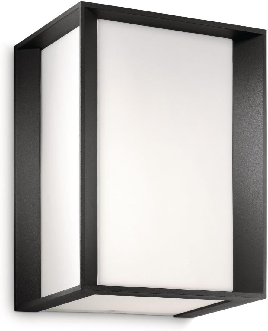 Philips Ecomoods Skies Outdoor Wall Light Anthracite (Includes 1 x 14 Watts E27 Bulb) [Energy Class A]