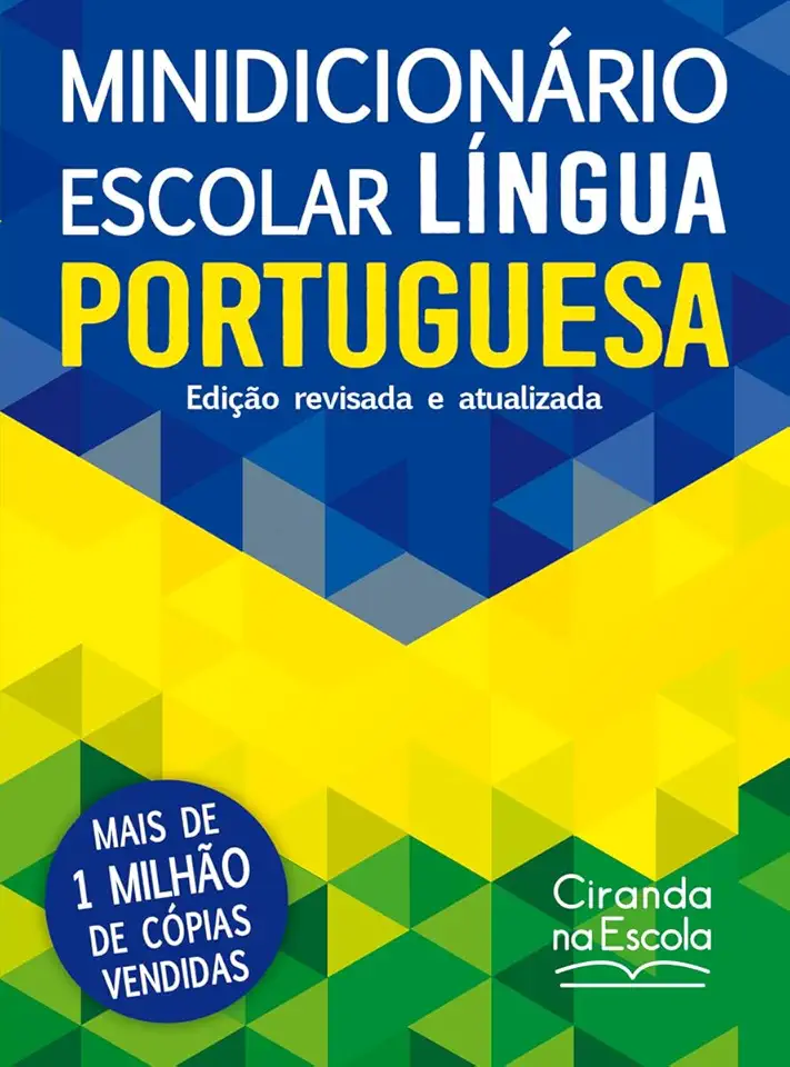 Ciranda Cultural Minidicionário escolar Língua Portuguesa (papel off-set), Multicores