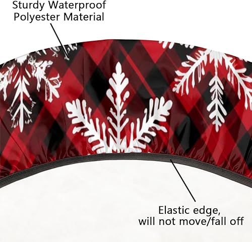 Vista 277 de Pardick Mantel redondo ajustable con diseño de flores de arte en acuarela con mantel elástico, mantel elástico redondo, impermeable, lavable, se