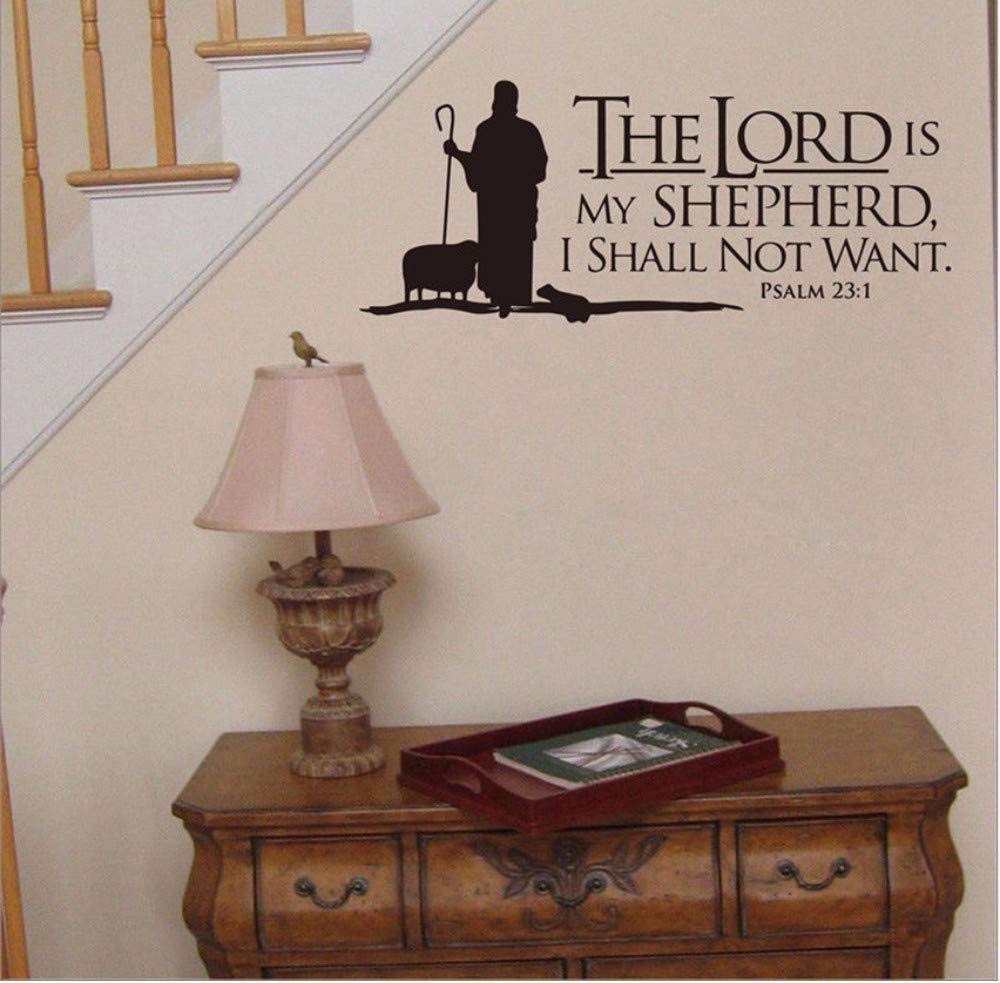 Ybetter Wall Sticker Decor Living Room Sticker My - Wall If With Vinyl Decals Bible Verses Wall Decals Living Removable Art Decor Home Decor Wall Sticker 36 X 85 Cm