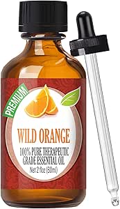 Healing Solutions 60ml Oils - Wild Orange Essential Oil - 2 Fluid Ounces
