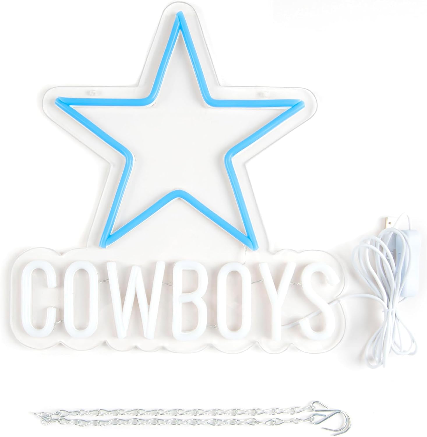 Football Neon Sign for Wall Decor Football Neon Light for Man Cave Birthday Gifts for Men With Dimmable Rugby Team Sign for Bar Dorm Party Game Room Decoration Size 12.2 * 12.8In(ZYLD055) - Image 6