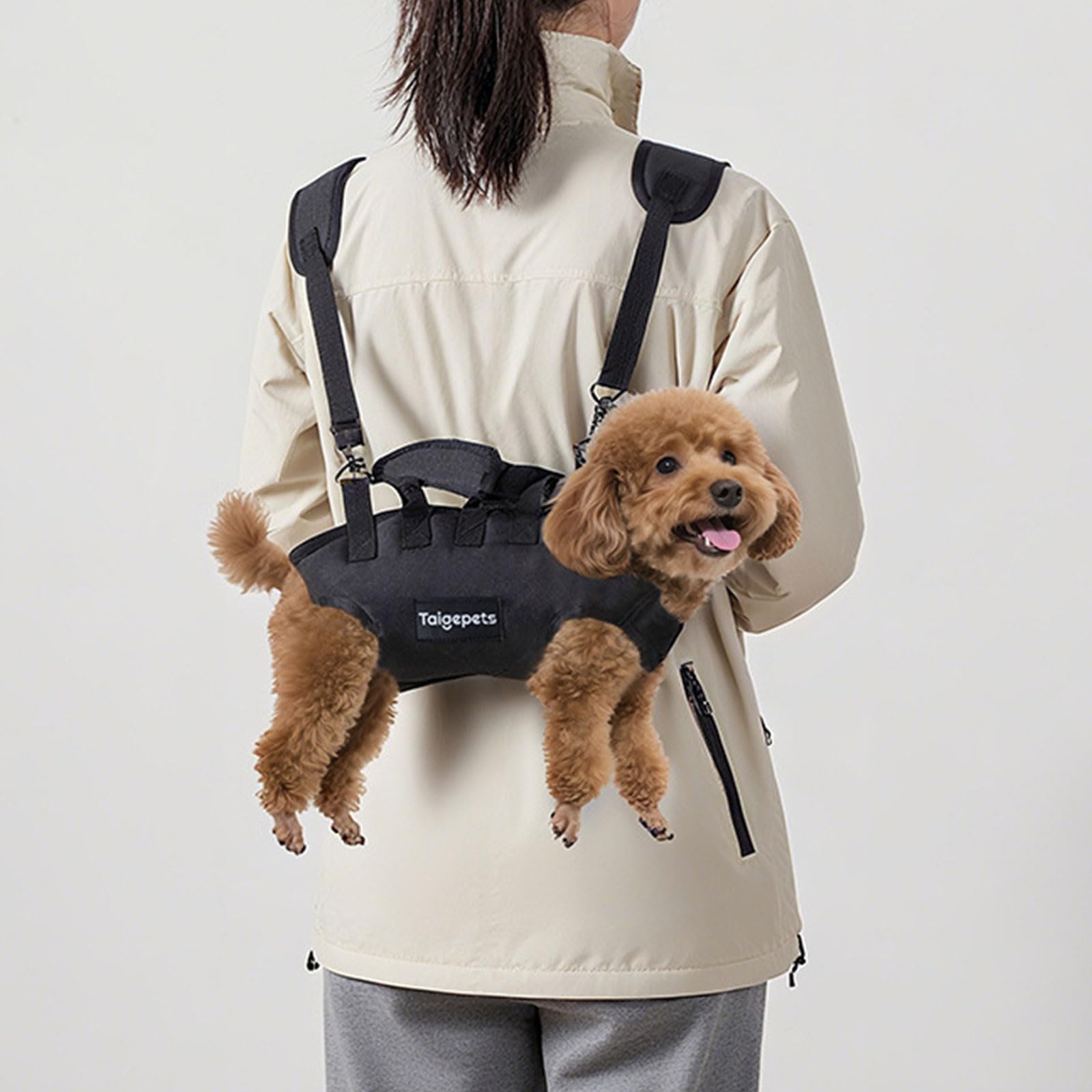 Transportador convertible para mascotas, perros, gatos, correa de hombro ajustable, bolsa de mano, bolsa de mano, uso diario