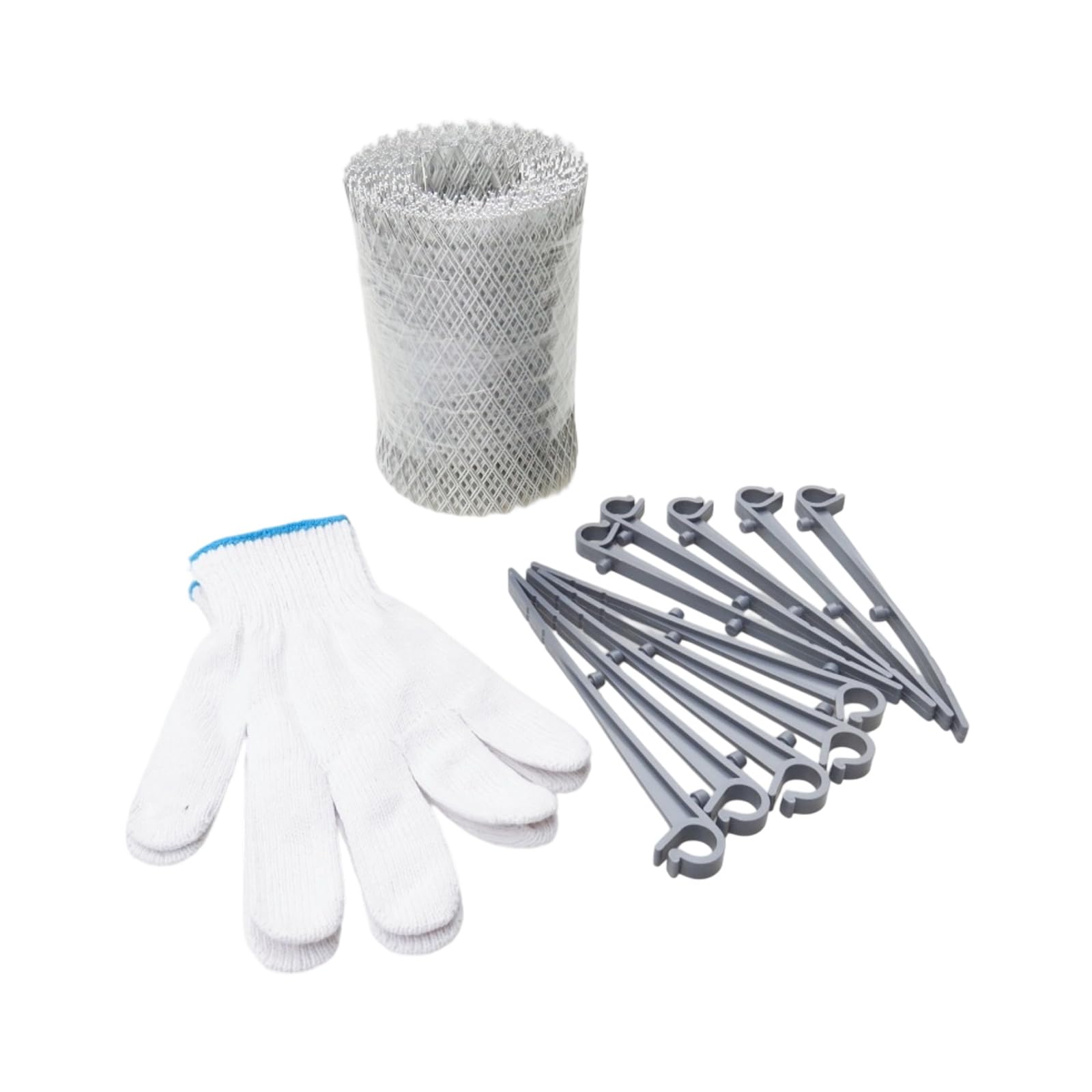 Gouttière en acier inoxydable pour protection de toit anti-feuilles