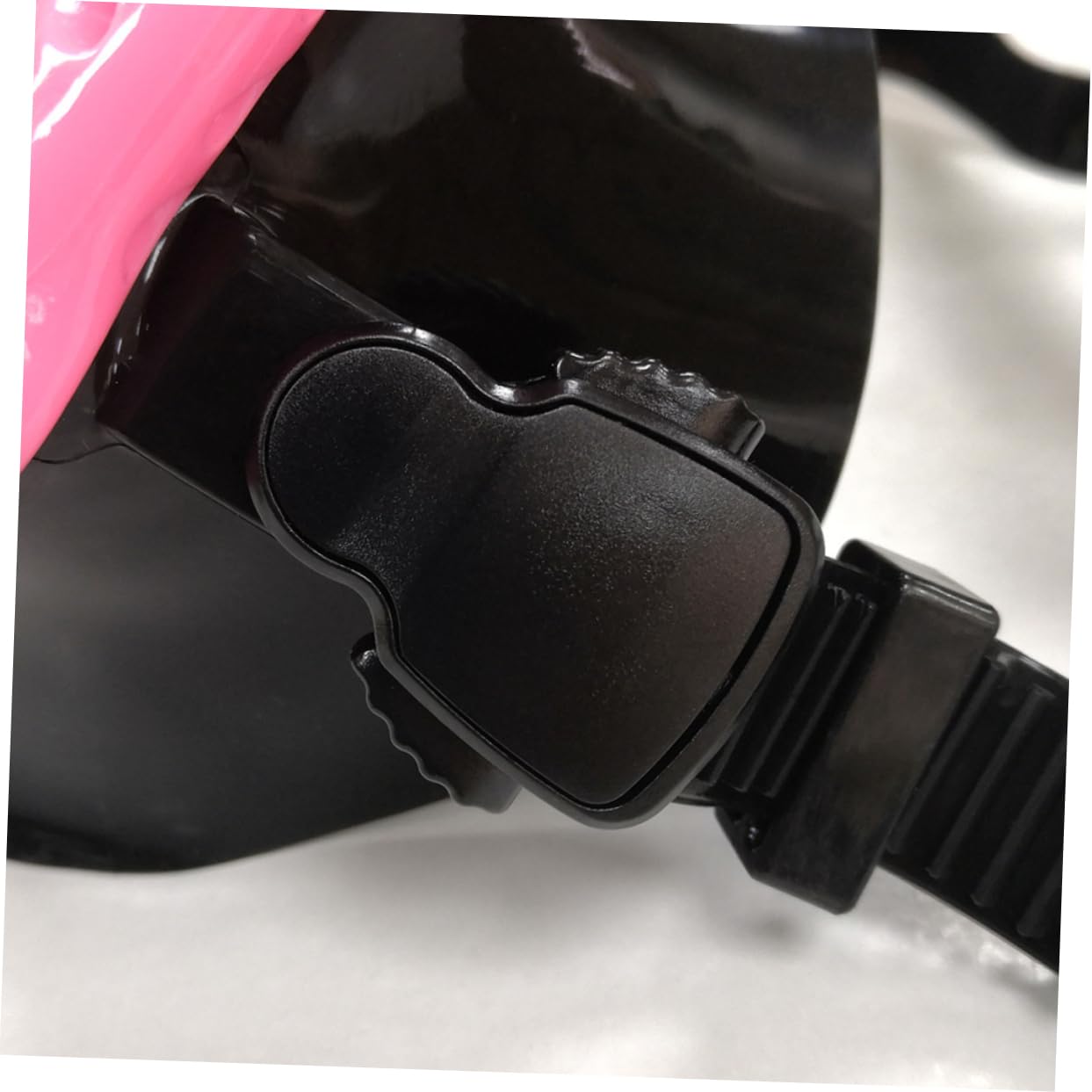 Mikikit De Natation Et Tuba pour Adultes De Snorkeling Étanche avec Monture Rose Et Noire Et Confort Ajustable