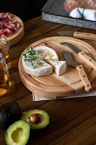 Miniatura 3 de PICNIC TIME NCAA Circo Cheese Board and Knife Set - Charcuterie Board Set - Wood Cutting Board