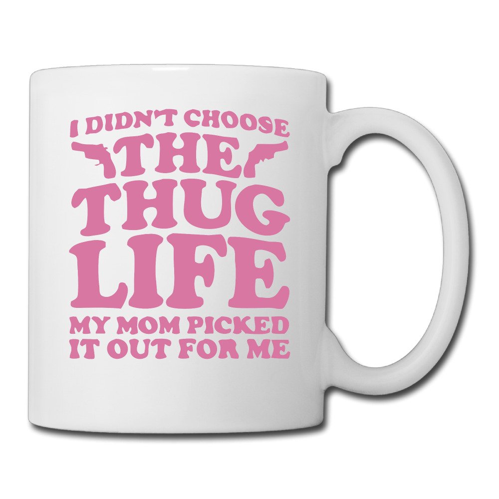 Noac I Didnt Choose The Thug Life Funny Mug Ceramic | Desertcart Seychelles, image size:1000x1000