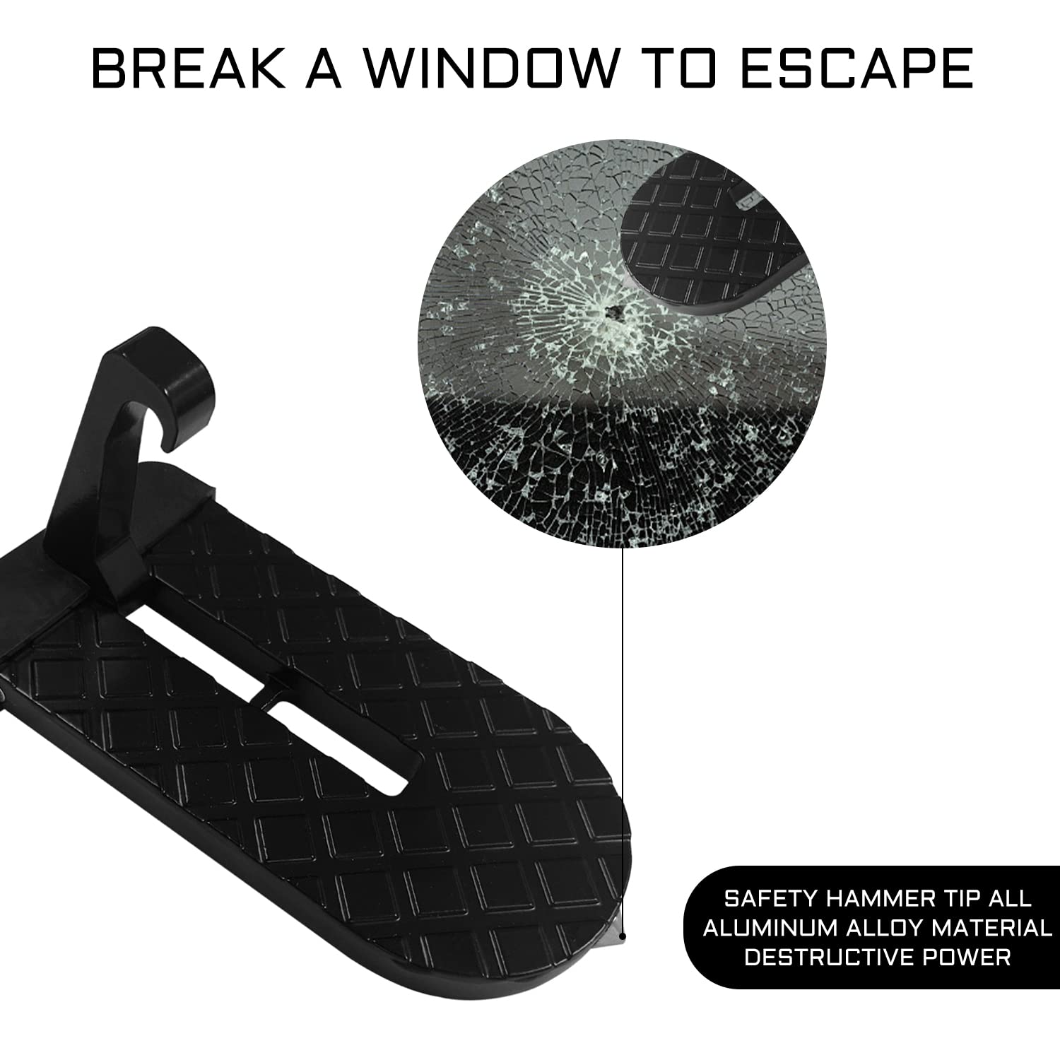 URAQT Gradino Per Portiera Auto, Gradino Per Portiera Auto Universale Con 4pcs Gancio - 6