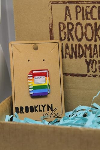 Miniatura 4 de Gay Pride Pin “Gay Agenda” | LGBT Pin Gift for Couples | Love Wins Queer Pin