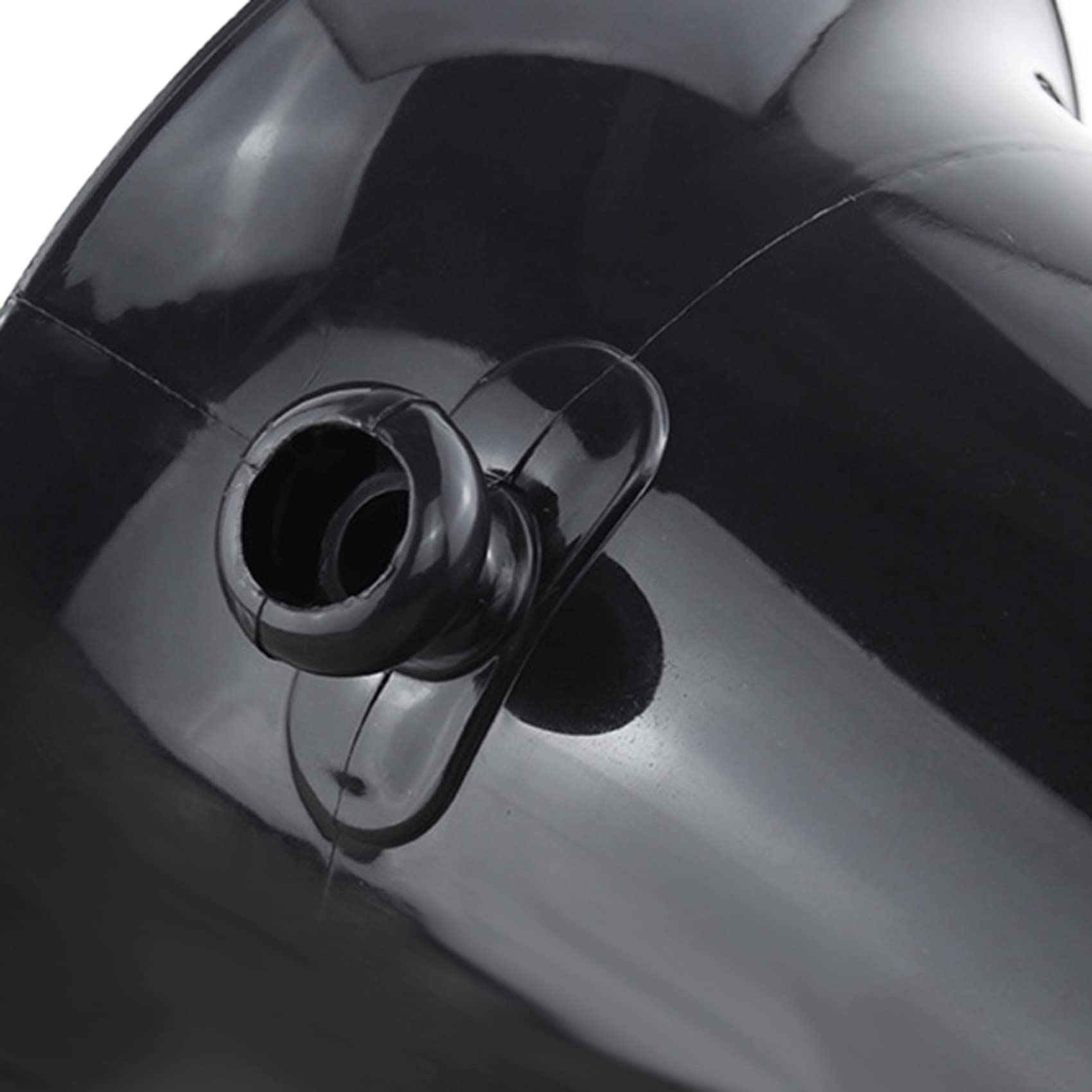 VENOAL 5X Crachoir à Vin en Plastique Noir - Taille Standard avec Seau à Champagne en Entonnoir Noir