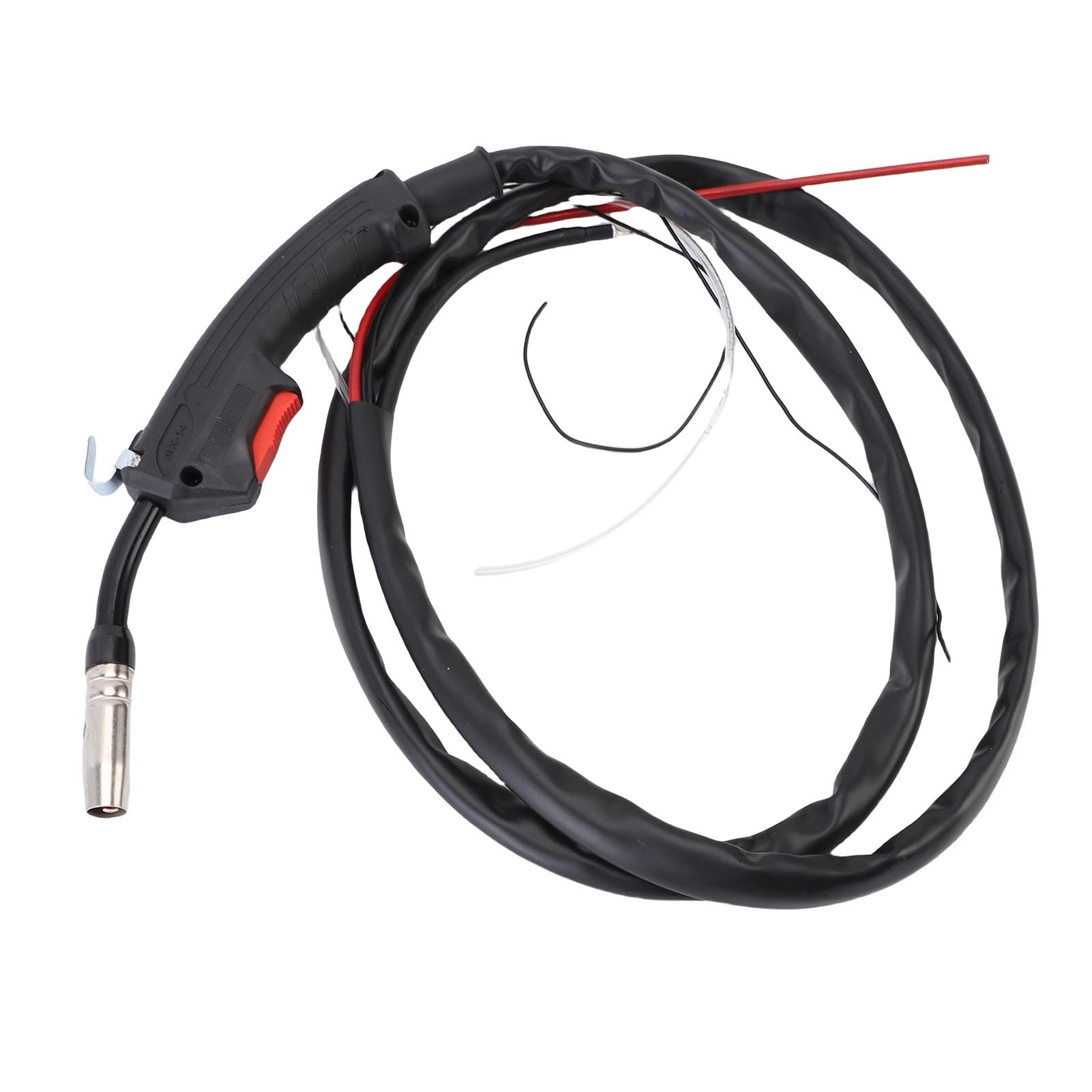 Sxhlseller Kit Torcia per Saldatura Mig Confortevole Design Ergonomico Gruppo Pistola di Saldatura Protettiva per Gas CO2 per Mig 130, Filo da 0,8-1,2 Mm, per Applicazioni di Ripa