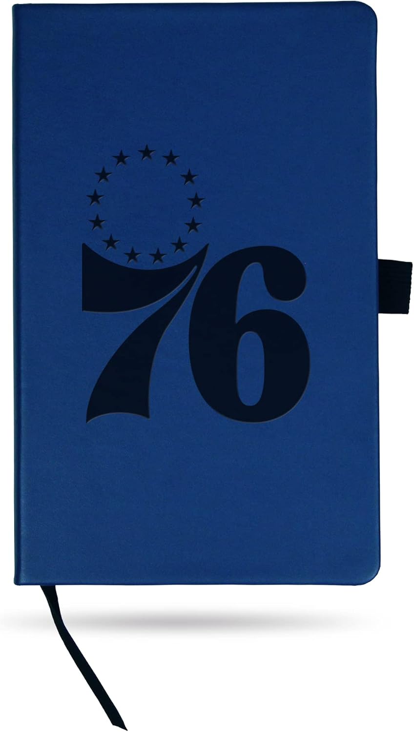 Rico Industries NBA Philadelphia 76ers Laser-Engraved Color Notepad, 5.25 x 8.25-inches